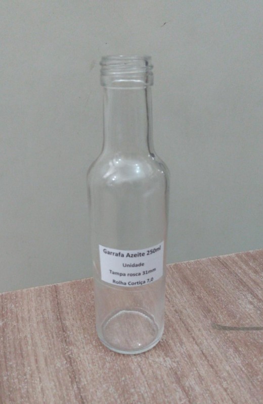 Detalhes do produto Garrafa 250ml - Unidade